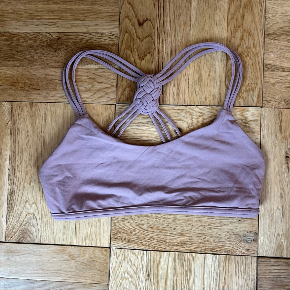 Lulu lemon pink sports bra